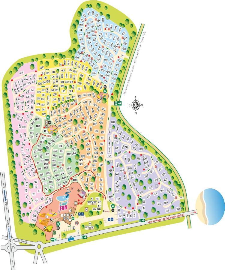 Grand Mobile-Home 45M2 Au Calme Et Au Bord De Mer Сен-Бревен-ле-Пен Екстериор снимка